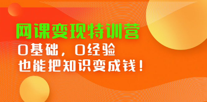 网课变现特训营，0基础，0经验也能把知识变成钱-匹左网