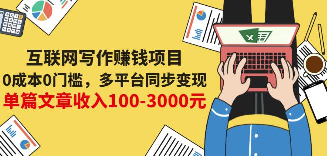 互联网写作赚钱项目：0成本0门槛，多平台同步变现，单篇文章收入100-3000元-匹左网