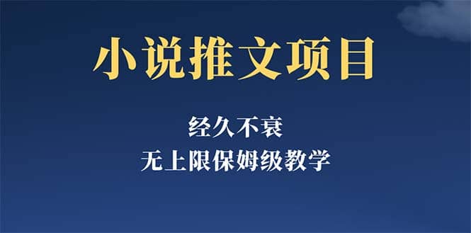 经久不衰的小说推文项目，单号月5-8k，保姆级教程，纯小白都能操作-匹左网