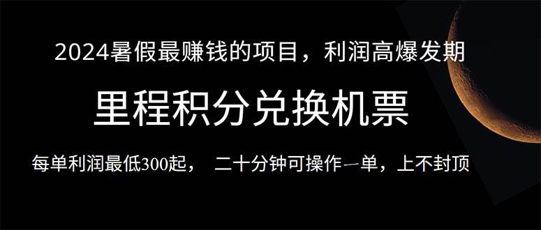 2024暑假最暴利的项目，目前做的人很少，一单利润300+，二十多分钟可操…-匹左网