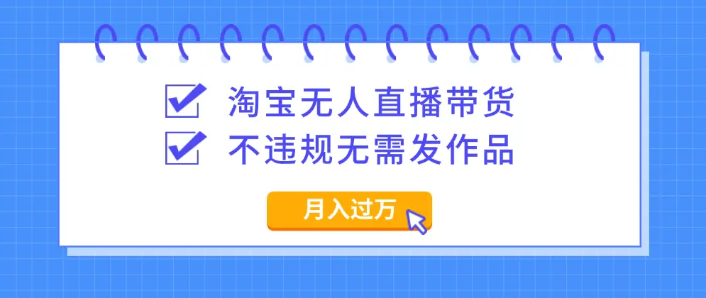 2024年新玩法：淘宝无人直播带货，零违规风险，月入过万的秘诀-匹左网